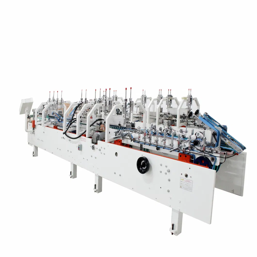 Good Professional Auto Cartons Folder Gluer Machine High Efficiency Produce Equipment Box Guling